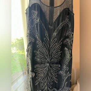 Free People XS Beaded rock star 🌟 dress